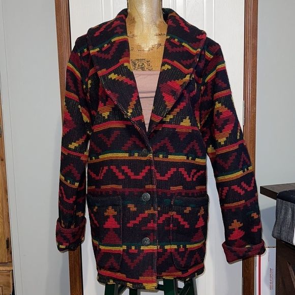 Woolrich vintage southwest coat - Picture 6 of 16